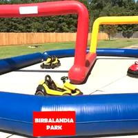 Circuito Gonfiabile per Luna Park - Pista Go Kart