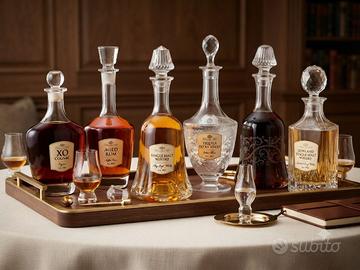 6 decanter da liquore e distillati