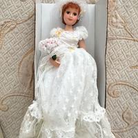 Bambola sposa in porcellana collezione