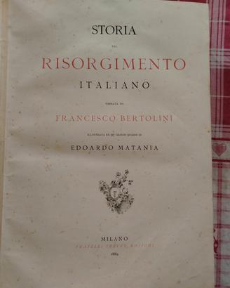 Storia del risorgimento italiano