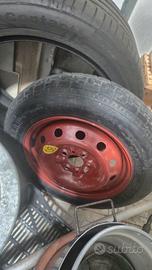 ruotino di scorta Fiat panda 