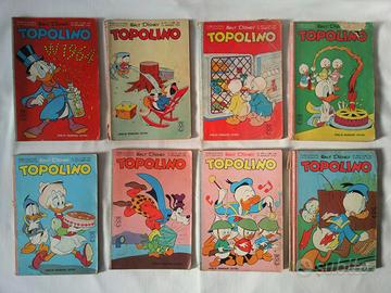 Topolini Fumetti Disney Anni '60 Lotto Danneggiati