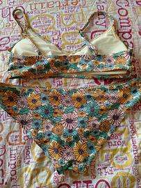 Costume donna mare fiorato L 44