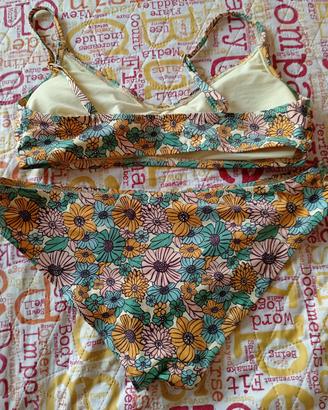 Costume donna mare fiorato L 44