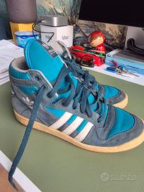 adidas Originals alte turchese e grigio