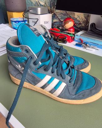 adidas Originals alte turchese e grigio
