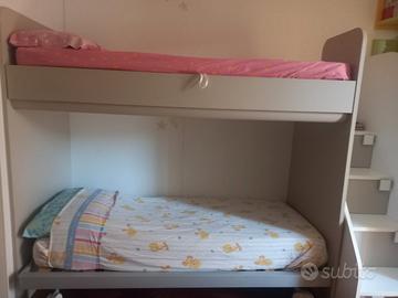 letto struttura cameretta COLOMBINI