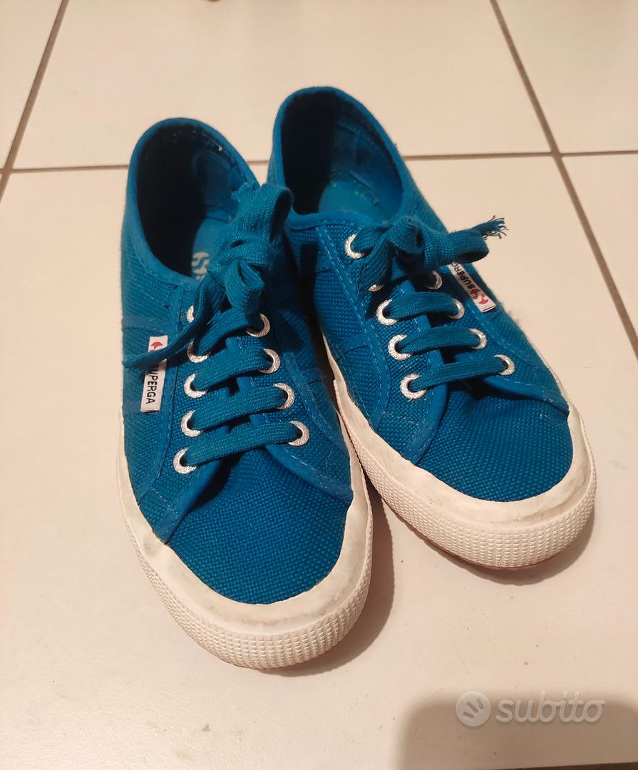 Superga shop blu elettrico