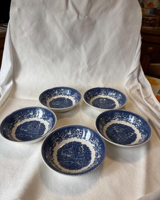 ciotole in ceramica inglese serie avon cottage