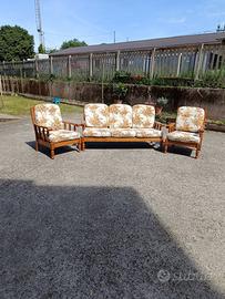 Divano e poltrone campagnolo