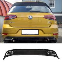 DIFFUSORE PARAURTI POSTERIORE VW GOLF 7.5 R-Line