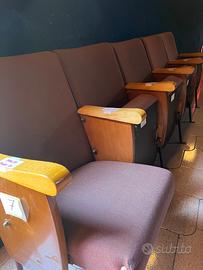 Sedie ignifughe per cinema