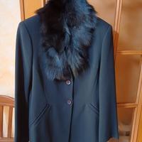 giacca con pelliccia sartoriale