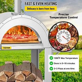 Forno per Pizza da Esterno in Acciaio Inox VEVOR