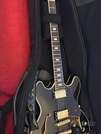 CHITARRA ELETTRICA HOLLOW BODY NERA