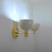 Applique Wall Lamp Metal and Brass - Deyroo Italy