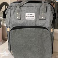 Zaino NEONATI con Fasciatoio Lettino viaggio NUOVO