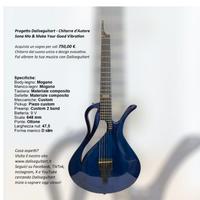 CHITARRA  NYLON SOLID BODY EDM1 BLUE