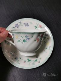 Tazzine da tè vintage in porcellana