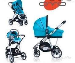 set trio passeggino 