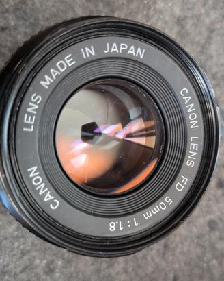 Obiettivo Vintage Canon FD 50mm f/1.8 (nFD) – Otti