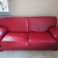 Divano Rosso Bordeaux (200x85 cm)