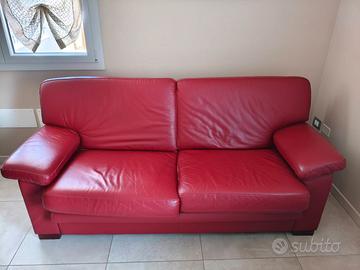 Divano Rosso Bordeaux (200x85 cm)