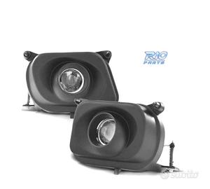 FARI ANABBAGLIANTI PER MERCEDES W210 95-99 NERO