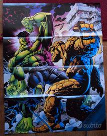Poster Hulk/Cosa di C.Castellini + 6 ‘mega-poster’