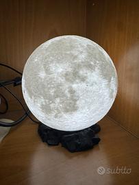 Lampada Lunare Artigianale – Stampa 3D