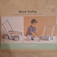 Block trolley Little dutch 12+