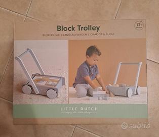 Block trolley Little dutch 12+