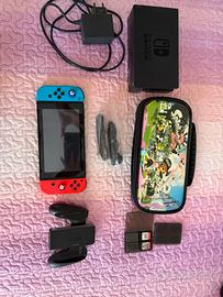Nintendo switch+accessori e 2 giochi