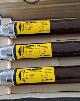 materiale elettrico fusibili alta tensione