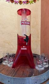 Spillatore birra  “Peroni” + 4 bicchieri in omaggi
