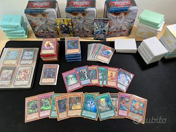 Yu-Gi-Oh! 1250 carte, lotto con rare e holo