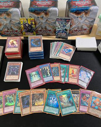Yu-Gi-Oh! 1250 carte, lotto con rare e holo