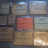 Cataloghi Officina Vari MOTO GUZZI ORIGINALI EPOCA
