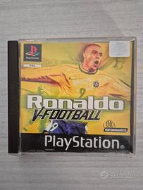 playstation 1 gioco Ronaldo v-football 