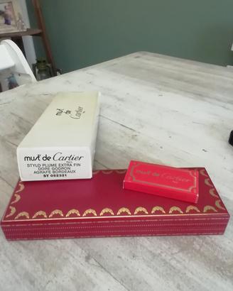cofanetto per penna Cartier 