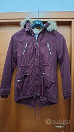 PARKA DA DONNA TALLY WEIJL TAG. 36 COLOR BORDEAUX