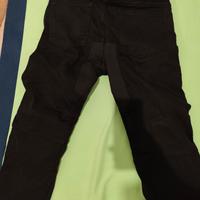 jeans neri donna per moto 