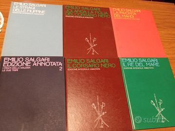 Libri di Emilio Salgari del 1971 prima edizione 