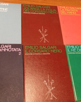 Libri di Emilio Salgari del 1971 prima edizione 