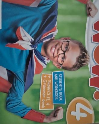 Libro super wow classe 4 inglese