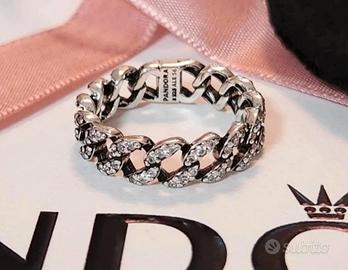 Anello a fascia Cubana "Rigido" della Pandora