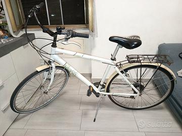 Bici City Bike Klass + Catena Antifurto BRN 