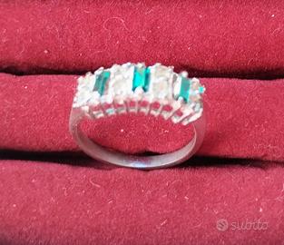 Anello veretta in argento
