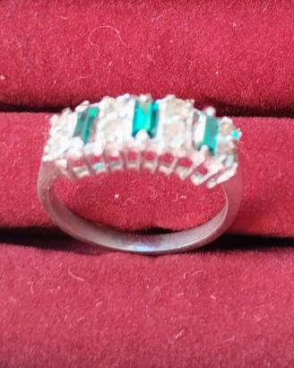 Anello veretta in argento