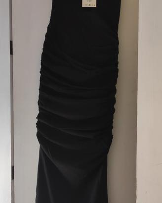 abito midi monospalla ZARA